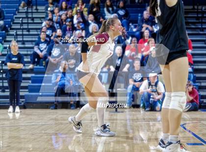 Thumbnail 1 in Alpharetta vs. Walton (GHSA AAAAAA State Volleyball Final) photogallery.