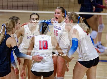 Thumbnail 1 in Alpharetta vs. Walton (GHSA AAAAAA State Volleyball Final) photogallery.