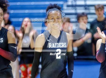 Thumbnail 3 in Alpharetta vs. Walton (GHSA AAAAAA State Volleyball Final) photogallery.