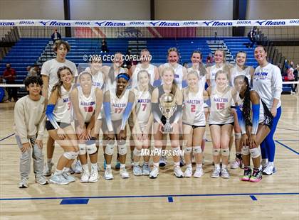 Thumbnail 3 in Alpharetta vs. Walton (GHSA AAAAAA State Volleyball Final) photogallery.