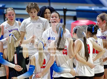 Thumbnail 3 in Alpharetta vs. Walton (GHSA AAAAAA State Volleyball Final) photogallery.