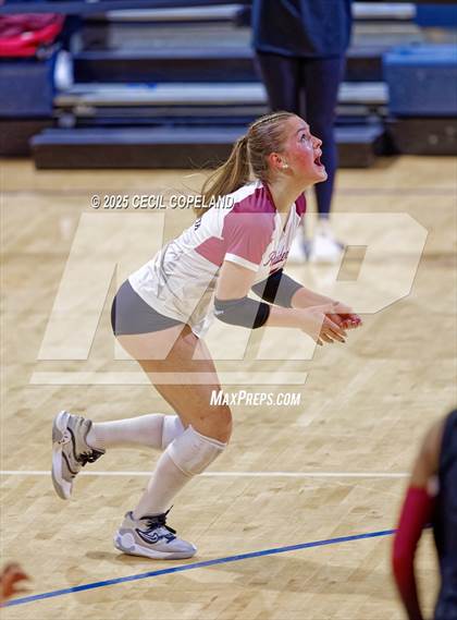 Thumbnail 1 in Alpharetta vs. Walton (GHSA AAAAAA State Volleyball Final) photogallery.