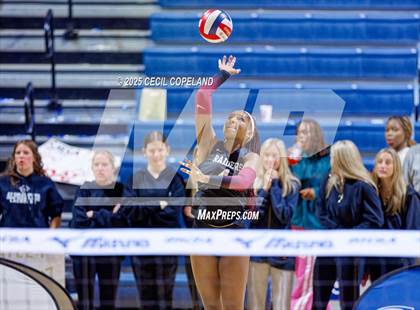 Thumbnail 2 in Alpharetta vs. Walton (GHSA AAAAAA State Volleyball Final) photogallery.