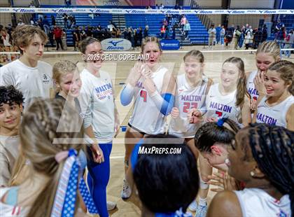 Thumbnail 1 in Alpharetta vs. Walton (GHSA AAAAAA State Volleyball Final) photogallery.