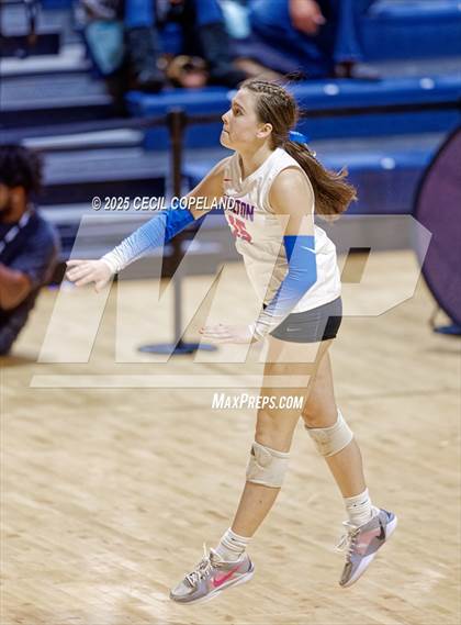 Thumbnail 2 in Alpharetta vs. Walton (GHSA AAAAAA State Volleyball Final) photogallery.