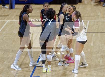 Thumbnail 1 in Alpharetta vs. Walton (GHSA AAAAAA State Volleyball Final) photogallery.
