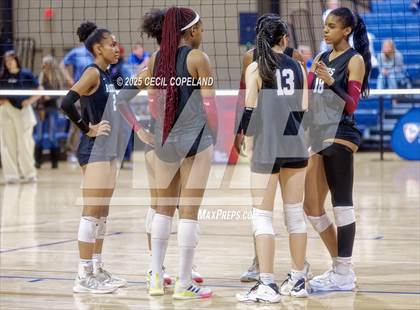 Thumbnail 1 in Alpharetta vs. Walton (GHSA AAAAAA State Volleyball Final) photogallery.