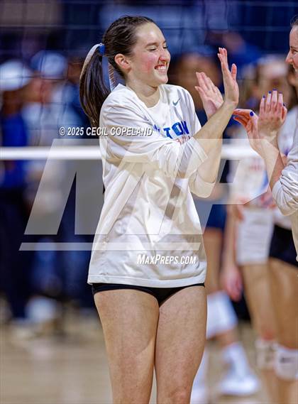 Thumbnail 3 in Alpharetta vs. Walton (GHSA AAAAAA State Volleyball Final) photogallery.