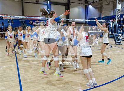 Thumbnail 2 in Alpharetta vs. Walton (GHSA AAAAAA State Volleyball Final) photogallery.