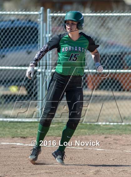Thumbnail 1 in Moriarty @ Pojoaque Valley (Lady Horsemen Invitational) photogallery.