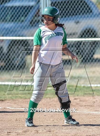 Thumbnail 1 in Moriarty @ Pojoaque Valley (Lady Horsemen Invitational) photogallery.