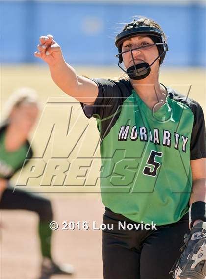 Thumbnail 1 in Moriarty @ Pojoaque Valley (Lady Horsemen Invitational) photogallery.