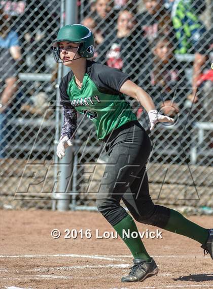 Thumbnail 1 in Moriarty @ Pojoaque Valley (Lady Horsemen Invitational) photogallery.