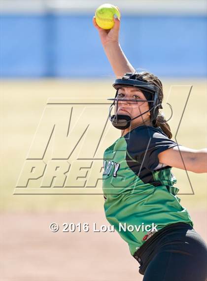 Thumbnail 2 in Moriarty @ Pojoaque Valley (Lady Horsemen Invitational) photogallery.