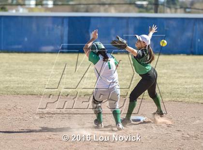 Thumbnail 2 in Moriarty @ Pojoaque Valley (Lady Horsemen Invitational) photogallery.