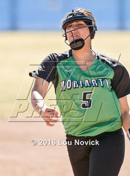 Thumbnail 1 in Moriarty @ Pojoaque Valley (Lady Horsemen Invitational) photogallery.