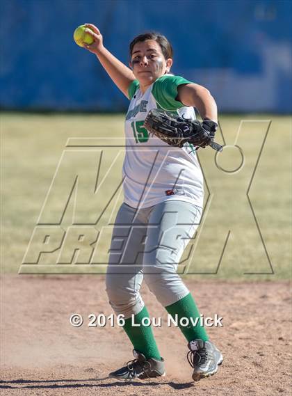 Thumbnail 2 in Moriarty @ Pojoaque Valley (Lady Horsemen Invitational) photogallery.