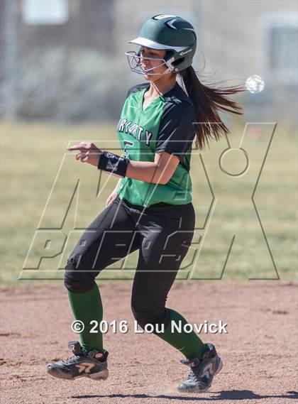 Thumbnail 1 in Moriarty @ Pojoaque Valley (Lady Horsemen Invitational) photogallery.