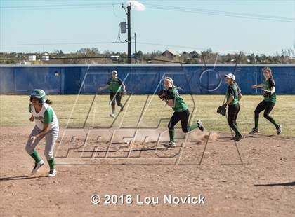 Thumbnail 1 in Moriarty @ Pojoaque Valley (Lady Horsemen Invitational) photogallery.