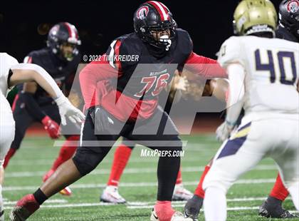 Thumbnail 2 in Aliquippa vs. Bishop McDevitt (PIAA 4A Final) photogallery.