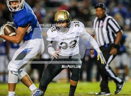 Thumbnail 3 in Peninsula @ Western (CIF-SS Div. 11 Championship) photogallery.