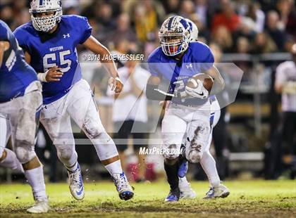 Thumbnail 2 in Peninsula @ Western (CIF-SS Div. 11 Championship) photogallery.