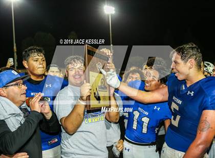 Thumbnail 2 in Peninsula @ Western (CIF-SS Div. 11 Championship) photogallery.