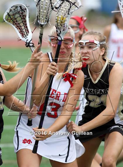 Thumbnail 2 in Oak Park vs. Mater Dei (US LAX/CIF Southern Section Final) photogallery.