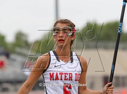 Thumbnail 2 in Oak Park vs. Mater Dei (US LAX/CIF Southern Section Final) photogallery.