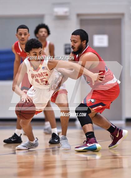 Thumbnail 3 in Orangewood Christian vs. Poinciana (First Academy Shootout) photogallery.