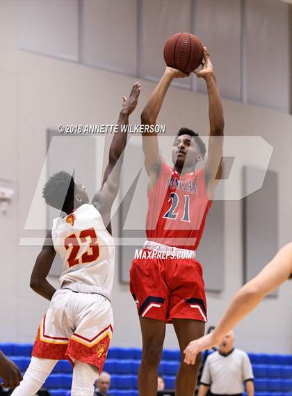 Thumbnail 1 in Orangewood Christian vs. Poinciana (First Academy Shootout) photogallery.
