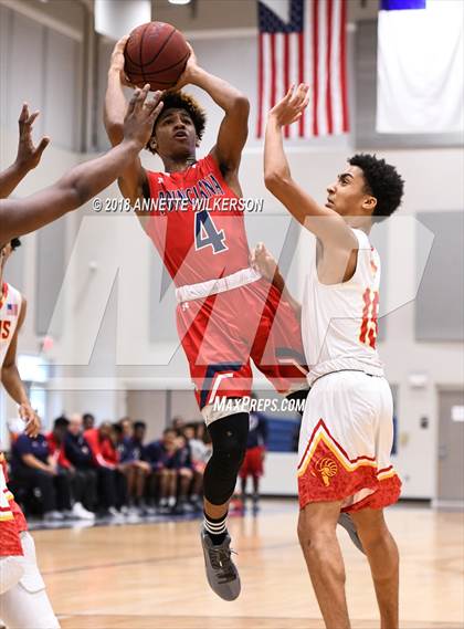 Thumbnail 2 in Orangewood Christian vs. Poinciana (First Academy Shootout) photogallery.