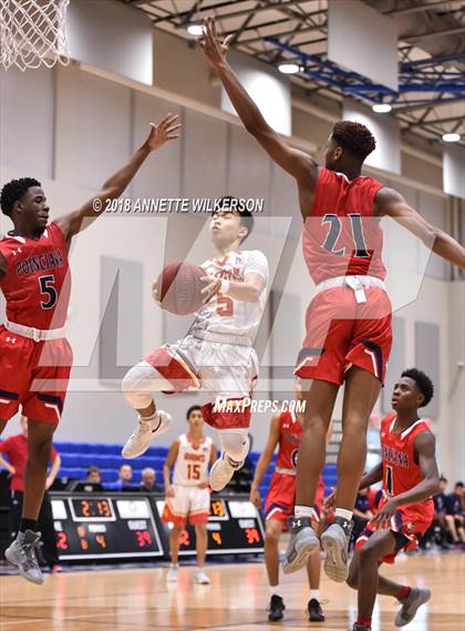 Thumbnail 2 in Orangewood Christian vs. Poinciana (First Academy Shootout) photogallery.