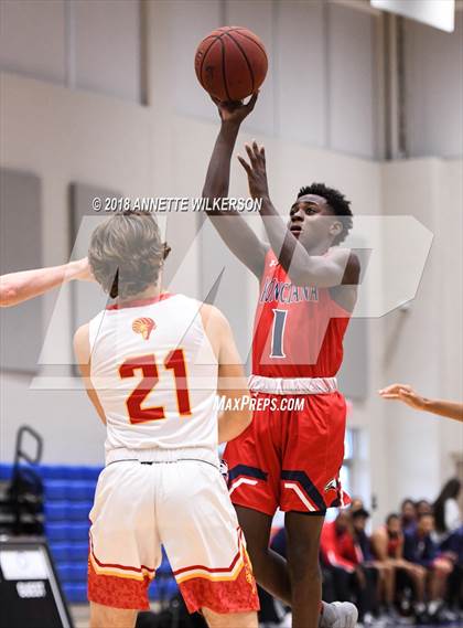 Thumbnail 3 in Orangewood Christian vs. Poinciana (First Academy Shootout) photogallery.
