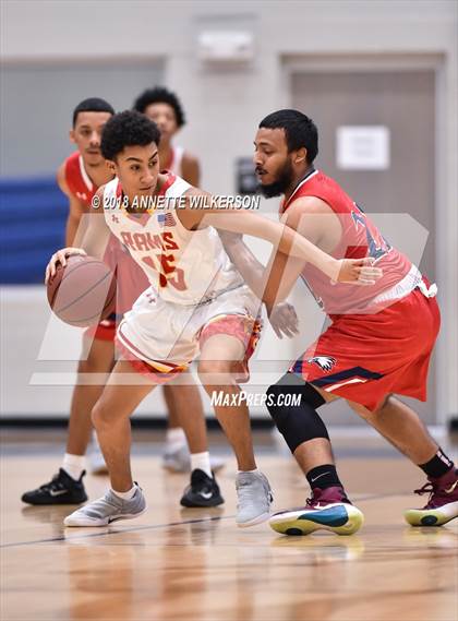 Thumbnail 1 in Orangewood Christian vs. Poinciana (First Academy Shootout) photogallery.