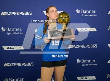 Thumbnail 3 in Northwest Christian vs Valley Christian (AIA 3A Final - Awards) photogallery.