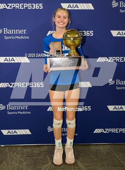 Thumbnail 2 in Northwest Christian vs Valley Christian (AIA 3A Final - Awards) photogallery.