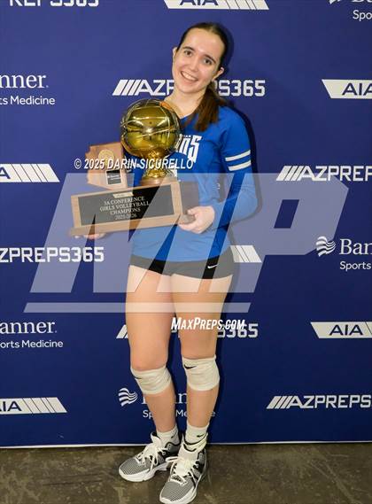 Thumbnail 2 in Northwest Christian vs Valley Christian (AIA 3A Final - Awards) photogallery.