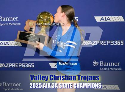 Thumbnail 2 in Northwest Christian vs Valley Christian (AIA 3A Final - Awards) photogallery.
