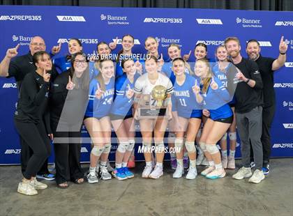 Thumbnail 1 in Northwest Christian vs Valley Christian (AIA 3A Final - Awards) photogallery.