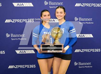 Thumbnail 3 in Northwest Christian vs Valley Christian (AIA 3A Final - Awards) photogallery.