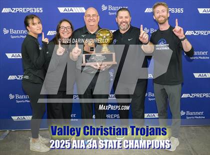 Thumbnail 3 in Northwest Christian vs Valley Christian (AIA 3A Final - Awards) photogallery.