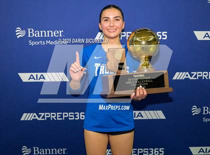 Thumbnail 1 in Northwest Christian vs Valley Christian (AIA 3A Final - Awards) photogallery.