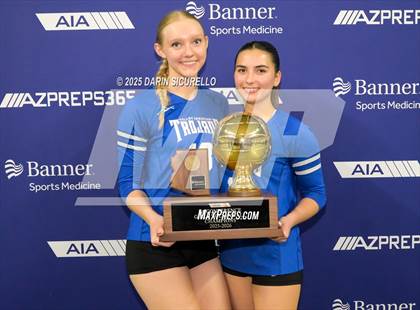 Thumbnail 2 in Northwest Christian vs Valley Christian (AIA 3A Final - Awards) photogallery.