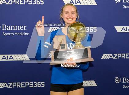 Thumbnail 3 in Northwest Christian vs Valley Christian (AIA 3A Final - Awards) photogallery.