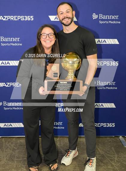 Thumbnail 3 in Northwest Christian vs Valley Christian (AIA 3A Final - Awards) photogallery.