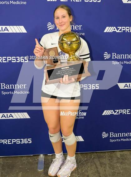 Thumbnail 3 in Northwest Christian vs Valley Christian (AIA 3A Final - Awards) photogallery.