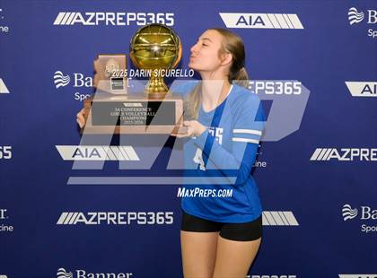 Thumbnail 2 in Northwest Christian vs Valley Christian (AIA 3A Final - Awards) photogallery.