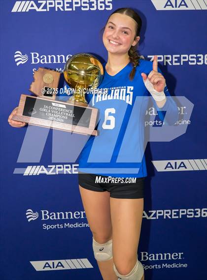 Thumbnail 2 in Northwest Christian vs Valley Christian (AIA 3A Final - Awards) photogallery.