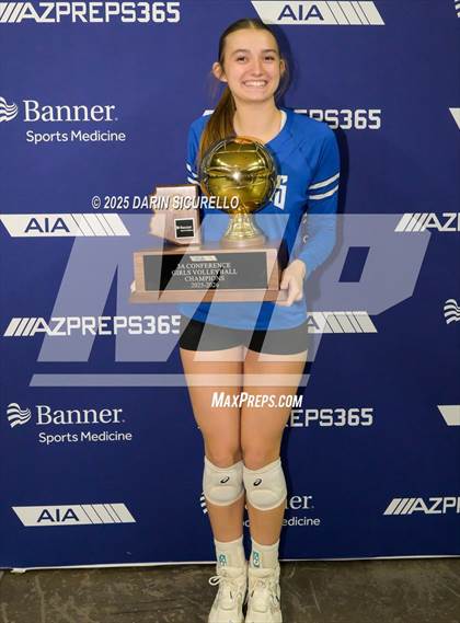 Thumbnail 3 in Northwest Christian vs Valley Christian (AIA 3A Final - Awards) photogallery.